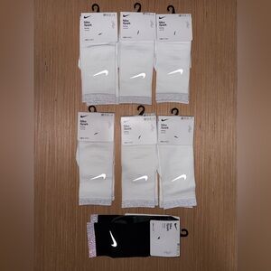 NWT - (7) Pair Nike Spark Lightweight Crew Socks - M 10 - 11.5 / W 11.5 - 13